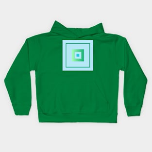 Square Abstract Design Kids Hoodie